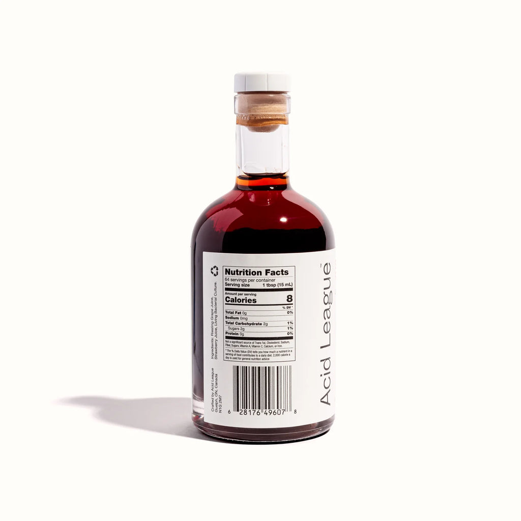 Acid League - Strawberry Rosé Living Vinegar (375ml)