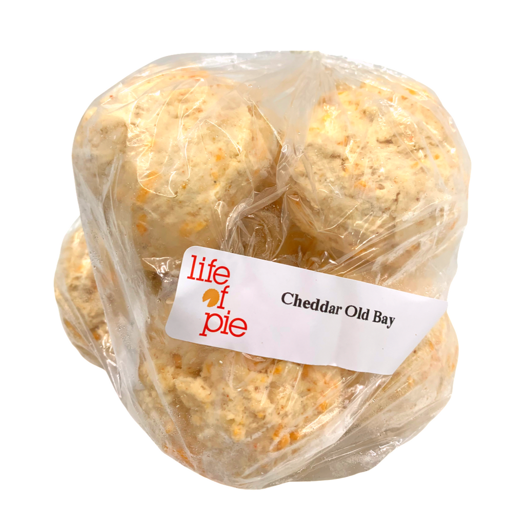 Life of Pie - Cheddar Old Bay Scones (1/2 dozen)