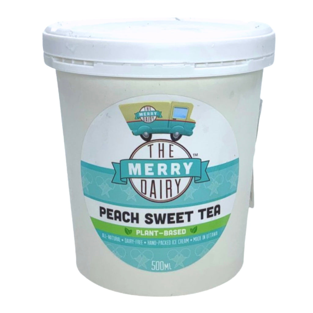 The Merry Dairy- Vegan Peach Sweet Tea Ice Cream (Pick-up Only)