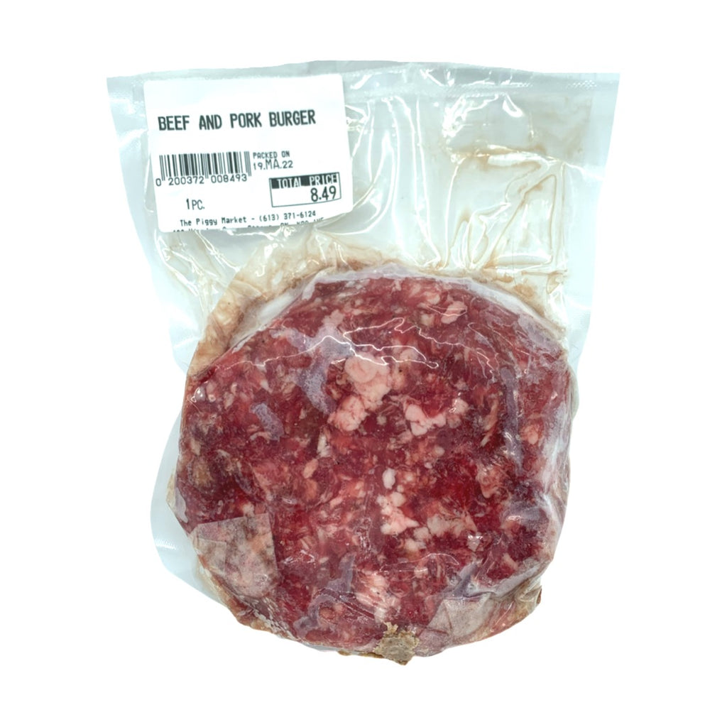 The Piggy Market- Beef and Pork Burgers (2 Pack)