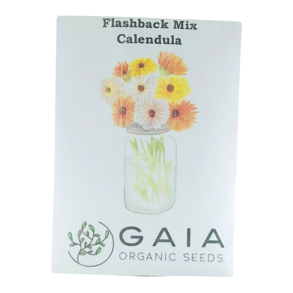 Gaia Organic Seeds- Calendula Flashback Mix