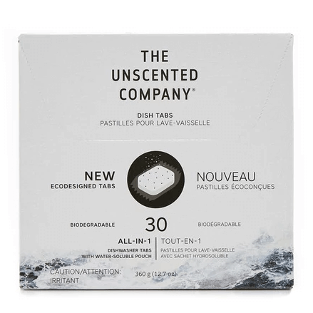 THE UNSCENTED COMPANY- Dishwasher Tabs (30)