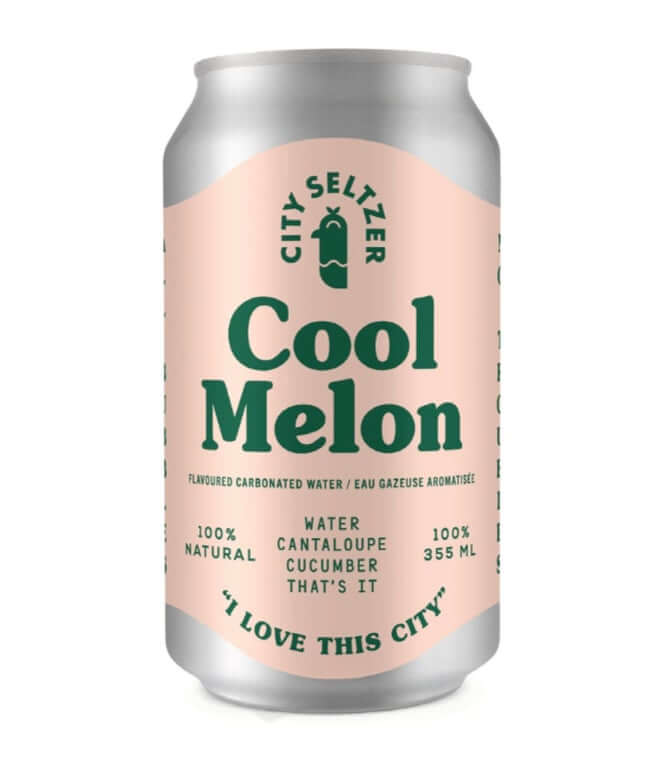 City Seltzer - Cool Melon (4-pack)