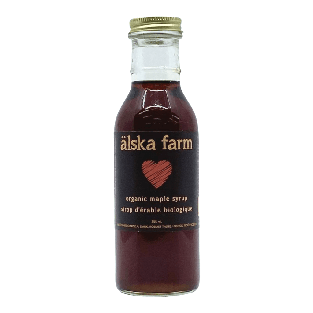 Alska Farm- Dark Organic Maple Syrup 355mL