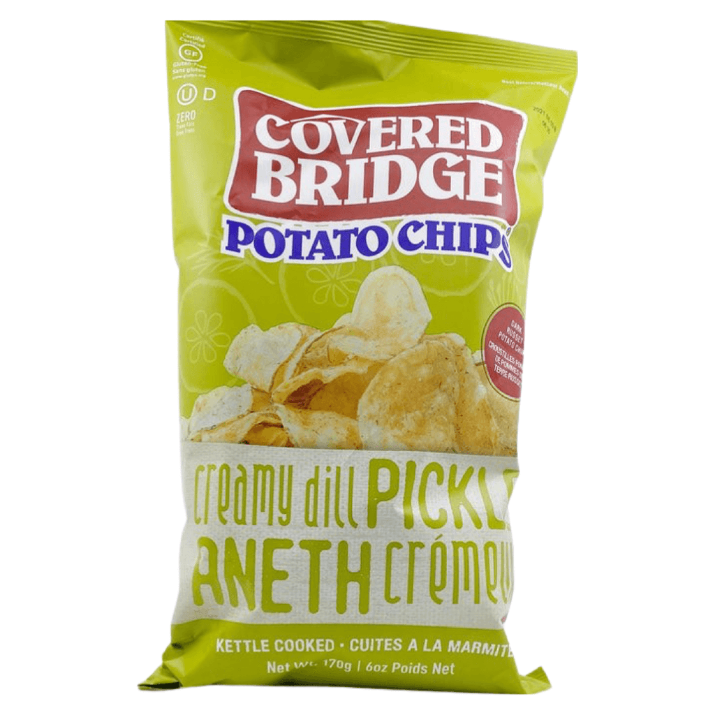 Covered Bridge- Creamy Dill Pickle Chips (170g)