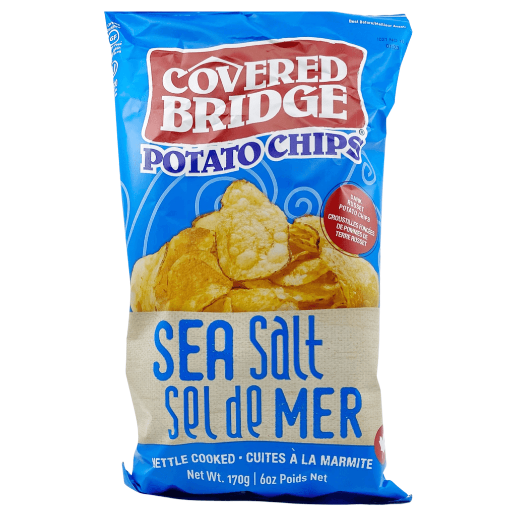 Covered Bridge- Sea Salt Chips (170g)