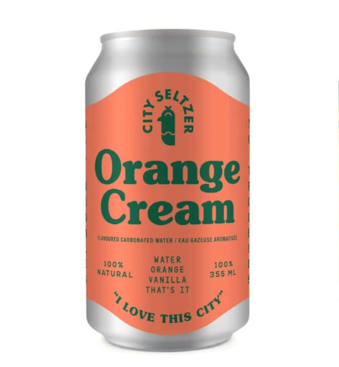 City Seltzer - Orange Cream (4-pack)