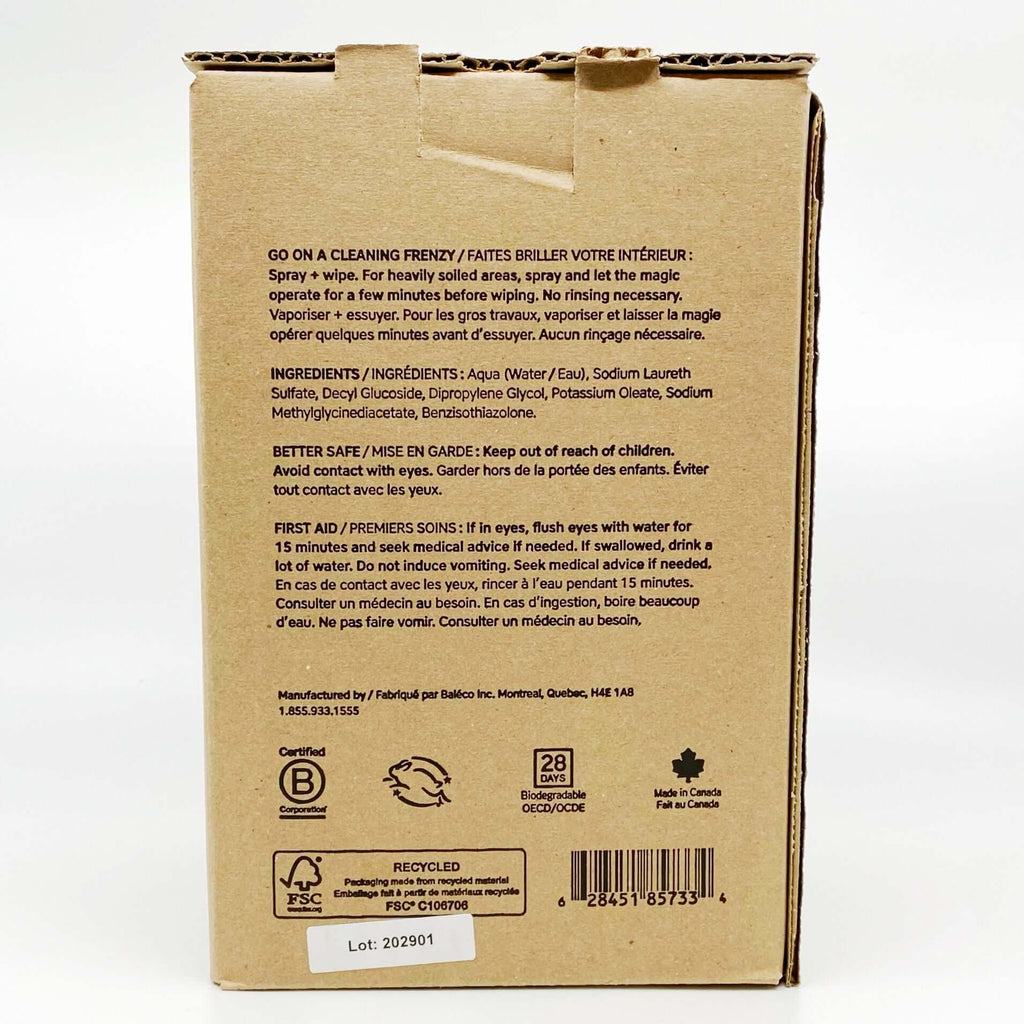 THE UNSCENTED COMPANY - All-Purpose Cleaner Refill Box (4L)