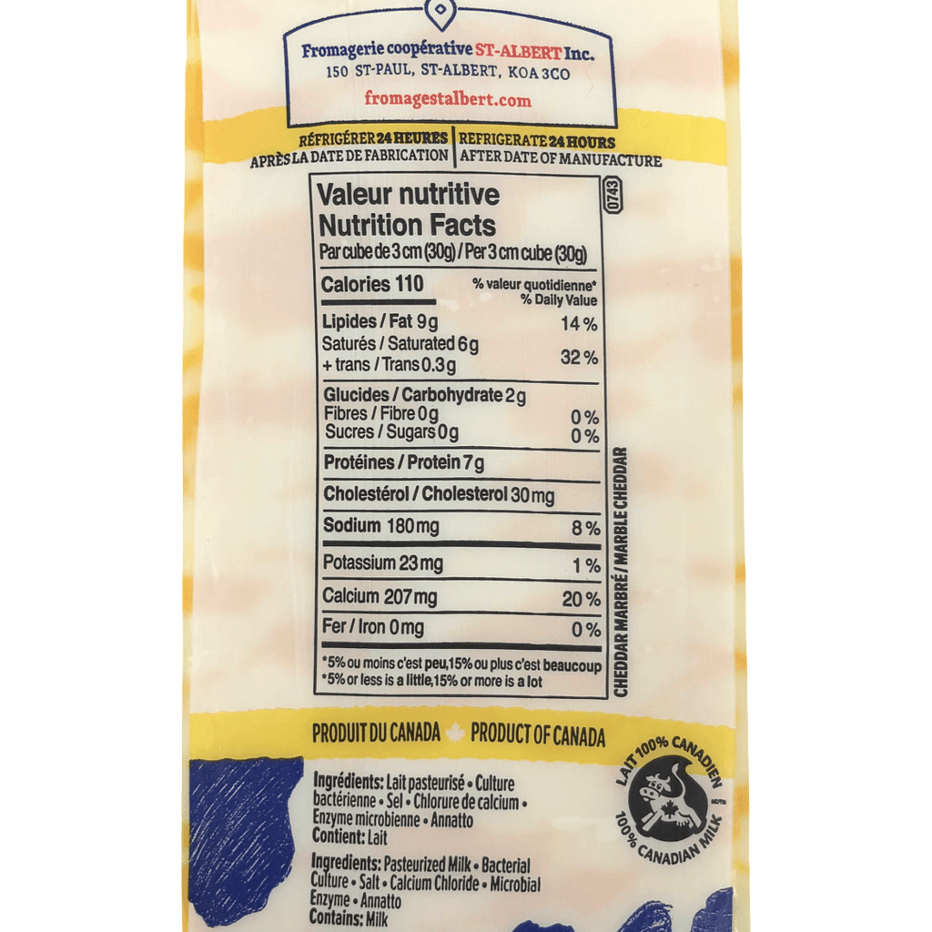 St-Albert- Mild Marble Cheddar (270g)