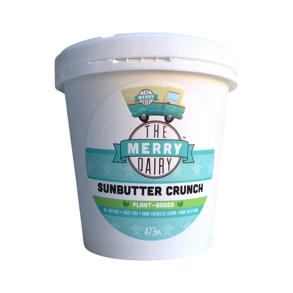 The Merry Dairy- Vegan Sunbutter Crunch Ice Cream (Pick-up Only)