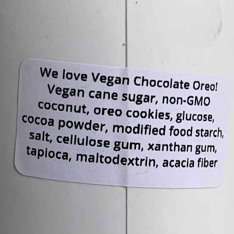 The Merry Dairy- Vegan Chocolate Oreo Ice Cream (Pick-up Only)