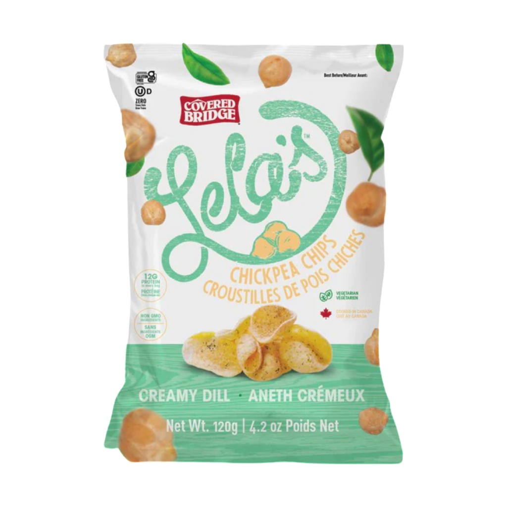 Covered Bridge- Creamy Dill Chickpea Chips (120g)