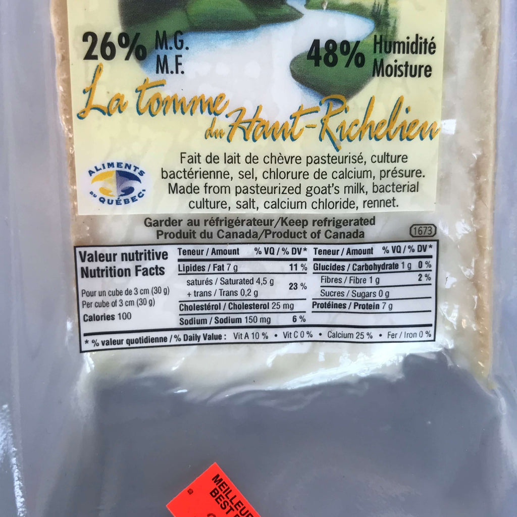Mariposa Farm - Fromagerie Fritz Kaiser La Tomme du Haut-Richelieu ARCHIVED