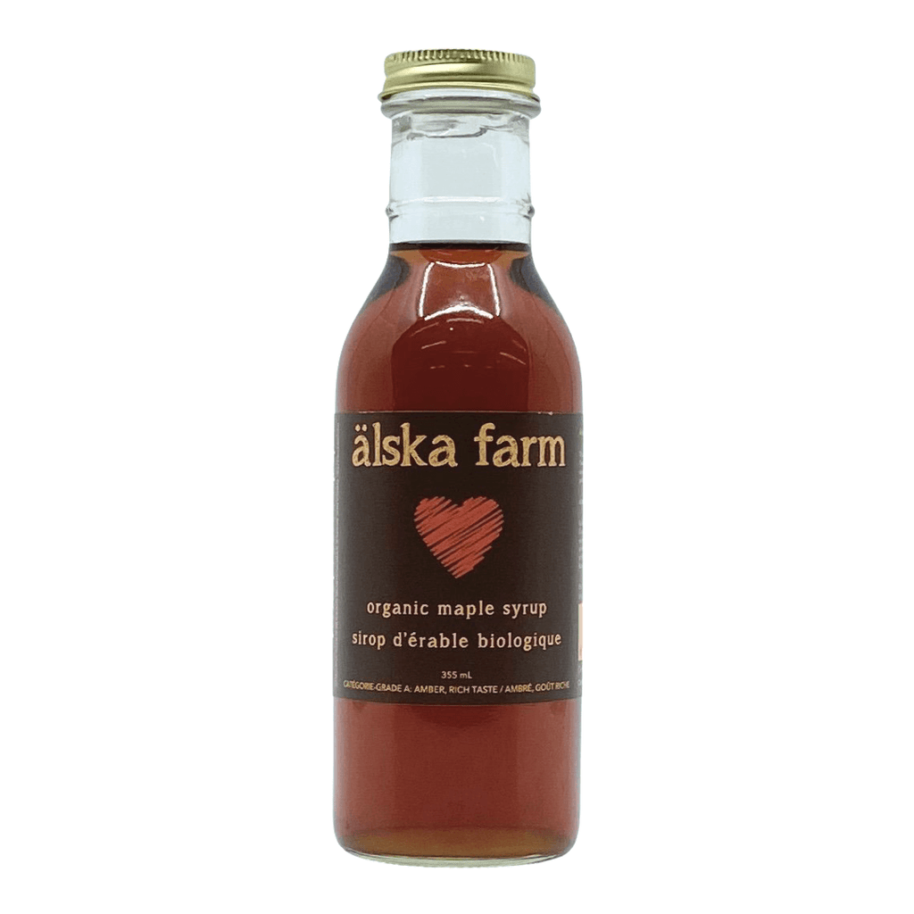Älska Farm- Amber Organic Maple Syrup 355mL